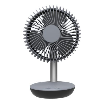Mini ventilateur de table ø15 cm gris