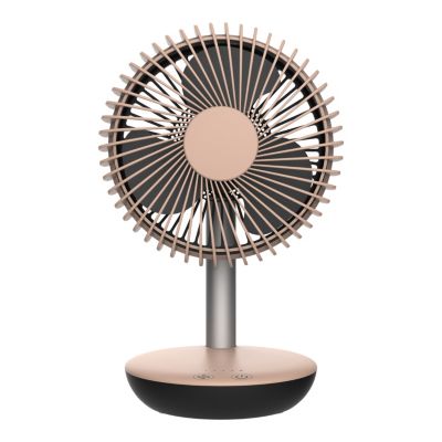 Mini ventilateur de table ø15 cm rose