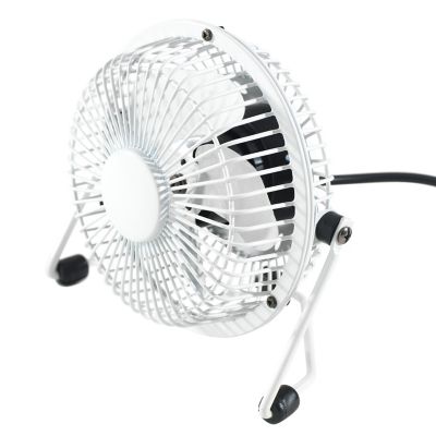 Mini ventilateur USB TX-401D-U blanc ø10 cm, 4W