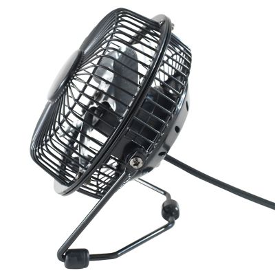 Mini ventilateur USB TX-401D-U noir ø10 cm, 4W