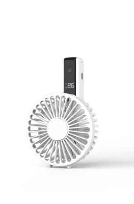 Mini Zephyr Ventilateur à main rechargeable avec affichage numérique