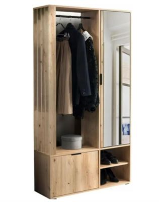 Minio go for it, Ensemble vestiaire MILO 100 cm, Chêne Artisan