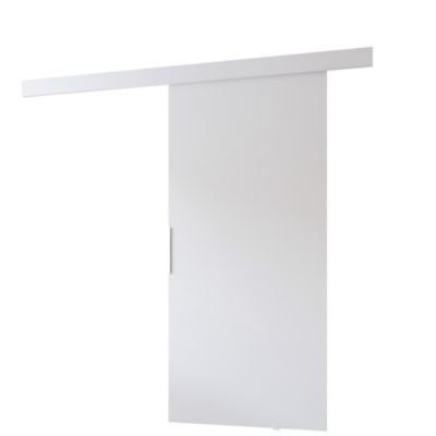 MINIO go for it, porte coulissante CLEAN A 86 cm portes de chambre, Blanc