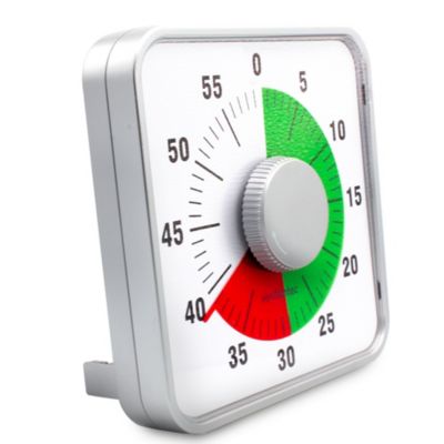 Minuteur geant mecanique Visuel 60 minutes grand format
