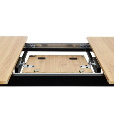 MIOS - Table Repas 120cm Allongeable Aspect Hêtre