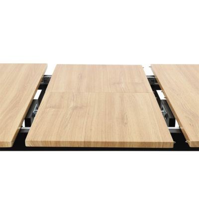 MIOS - Table Repas 120cm Allongeable Aspect Hêtre