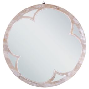 Miroir 60 cm Bois clair MONCLOVA