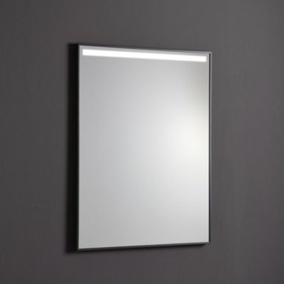 Miroir 60 X 80 Cm Rétroéclairé Avec Cadre En Pvc
