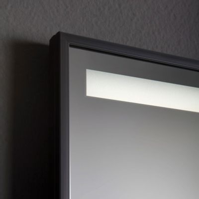 Miroir 60 X 80 Cm Rétroéclairé Avec Cadre En Pvc