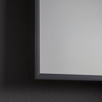 Miroir 60 X 80 Cm Rétroéclairé Avec Cadre En Pvc