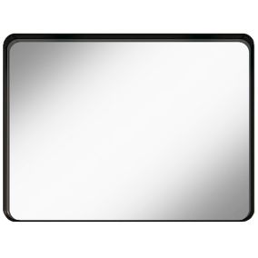 Miroir 80x60 noir mat Essebagno Indus