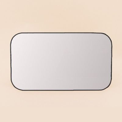 Miroir angles arrondis 70x40cm