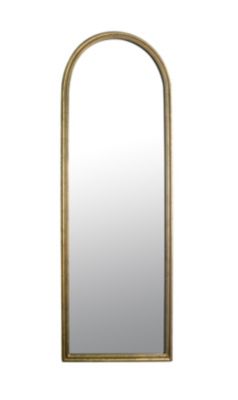 Miroir arc style arrondi effet doré Windows L.60 x H.170 x ep.5 cm