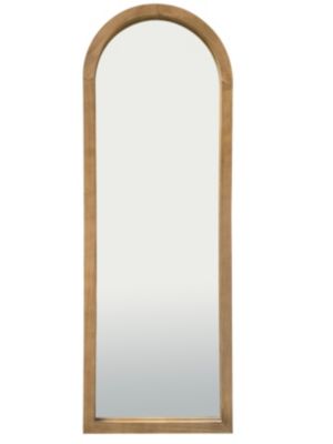 Miroir arche bois clair 50 x 170 cm EDME