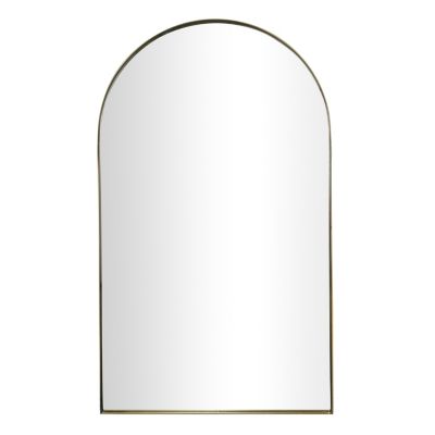 Miroir arche doré Norasia l.60 x L.100cm