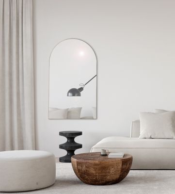 Miroir arche fin gris 60 x 100 cm EDME