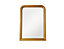 Miroir arche noir Norasia l.70 x L.100cm