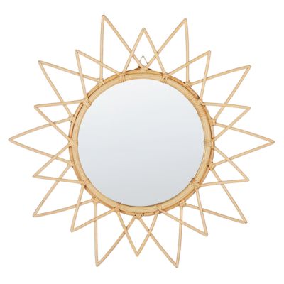 Miroir AROEK 61 cm 61 cm Rotin Naturel