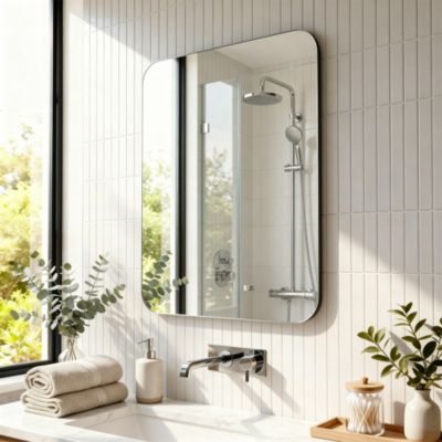 Miroir arrondi Cooke & Lewis Elbury 40 x 60 cm