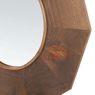 Miroir ASEM 60 cm 60 cm Bois Marron