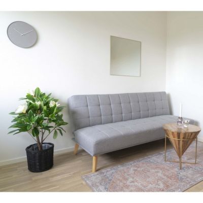 Miroir avec Cadre Jersey, Argent, Métal, 60x60x0,5 cm, EPIKASA