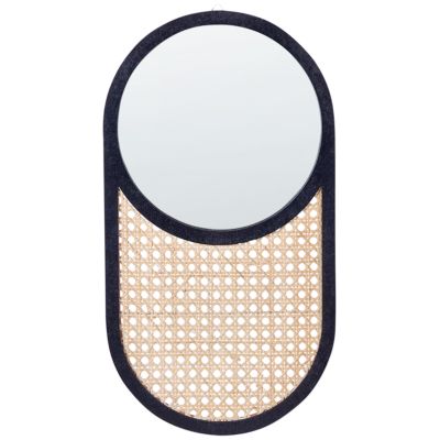 Miroir BALEAL 30 cm 56 cm Rotin Naturel