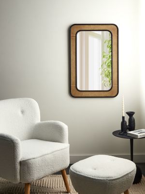 Miroir BERNAS 60 cm 90 cm Naturel