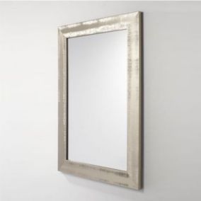 Miroir cadre PVC Viadana l.50 x H.70 cm