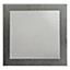 Miroir carré Glitter argent 35 x 35 cm