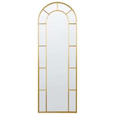 Miroir CROSSES 60 cm 170 cm Métal Doré