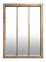 Miroir d'atelier en bois EDME L.113 x l.85 cm