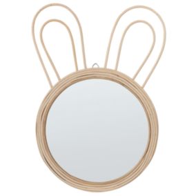 Miroir décoratif boho en rotin naturel GOLONG