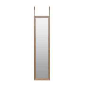 Miroir de porte chêne 30 x 120 cm
