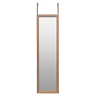 Miroir de porte chêne l.35 x H.131 cm