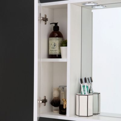 Miroir De Rangement Inglesina Avec Étagère De Rangement Et Armoires Latérales