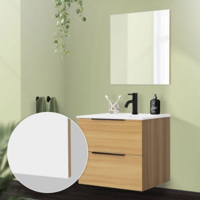 Grand Miroir Mural Brauthon Sans Cadre – 61x121.9 Cm – Design épuré Pour Salon, Salle De Bain Ou Yoga