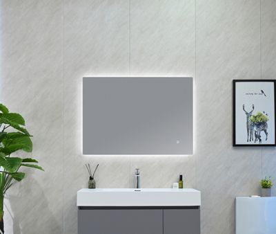 Miroir de salle de bain LED 110x60cm à luminosité variable LB-85070-110-60 LuxuryBain