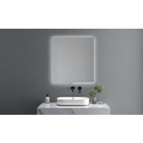 Miroir de salle de bain LED 50x70cm à luminosité variable LuxuryBain