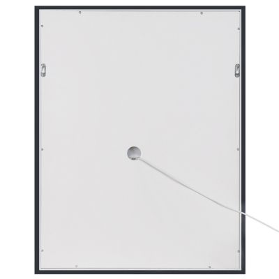 Miroir de salle de bain LED MARTINET 60 cm 80 cm Argenté