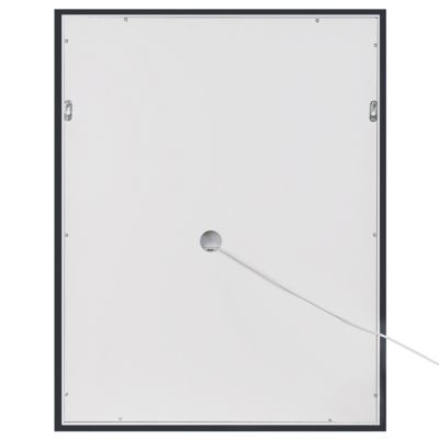 Miroir de salle de bain LED MARTINET 60 cm 80 cm Argenté