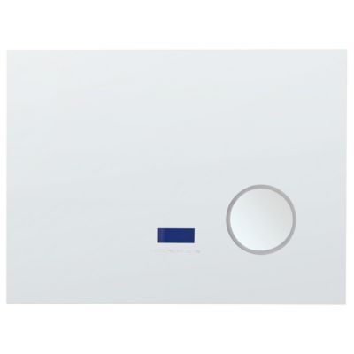 Miroir de salle de bain LED MONTARON 80 cm 60 cm Argenté