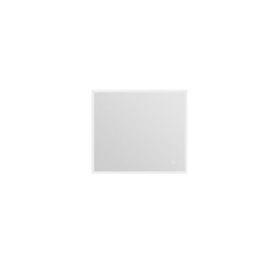 Miroir de salle de bains lumineux LED 70 x 80 cm, argenté, MPGlass Bishop