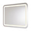 Miroir de salle de bains lumineux LED 80 x 60 cm, Cooke & Lewis Charlestown