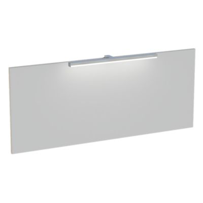 Miroir de salle de bains lumineux LED effet chêne artisan l.120 cm, Calao