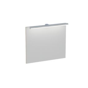 Miroir de salle de bains lumineux LED effet chêne artisan l.60 cm, Calao