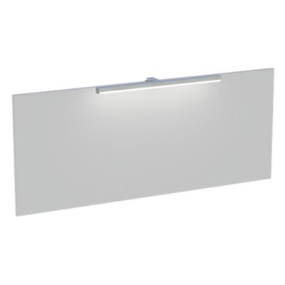 Miroir de salle de bains lumineux LED effet chêne l.120 cm, Calao