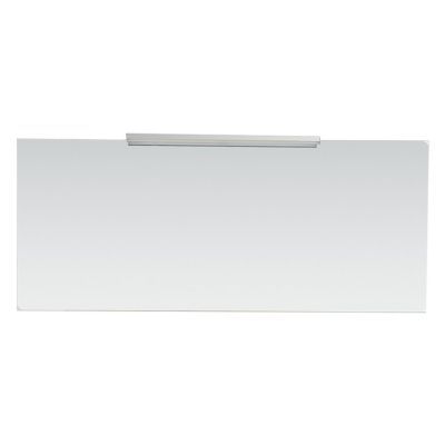 Miroir de salle de bains lumineux LED effet chêne l.120 cm, Calao