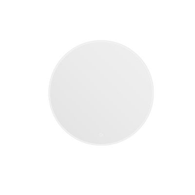 Miroir de salle de bains lumineux LED rond, Ø120 cm, argenté, MPGlass Bishop
