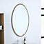 Miroir de salle de bains ovale H.60 x L.80 cm Kabayan