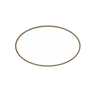 Miroir de salle de bains ovale H.76 x L.120 cm Kabayan